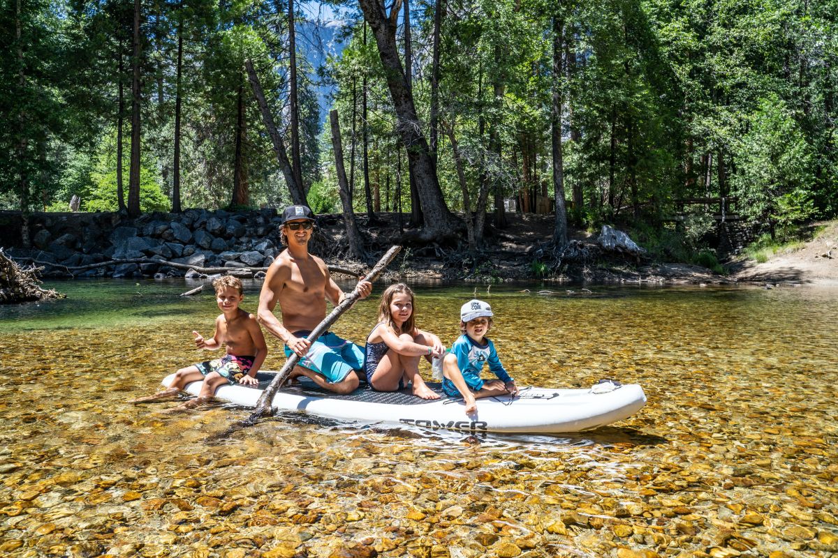 River fin for paddle shop board