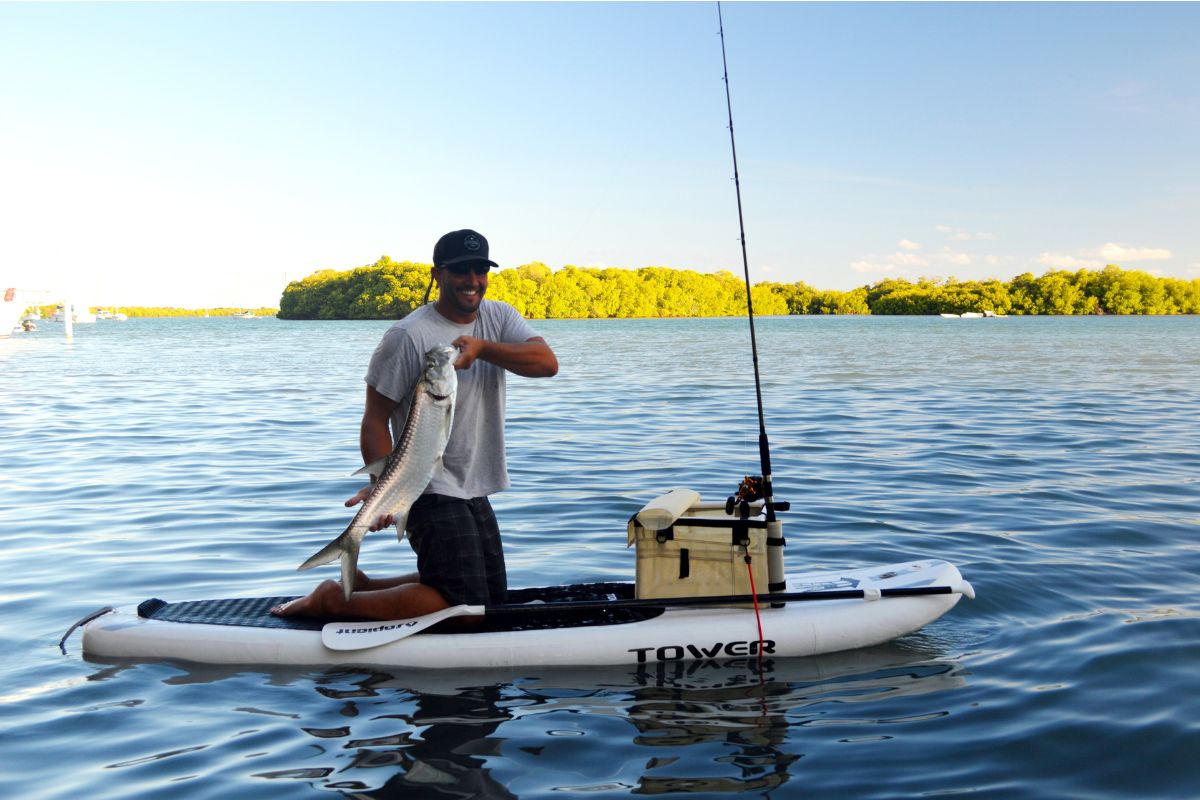 Gear to get you fly fishing from a stand up paddle board (SUP