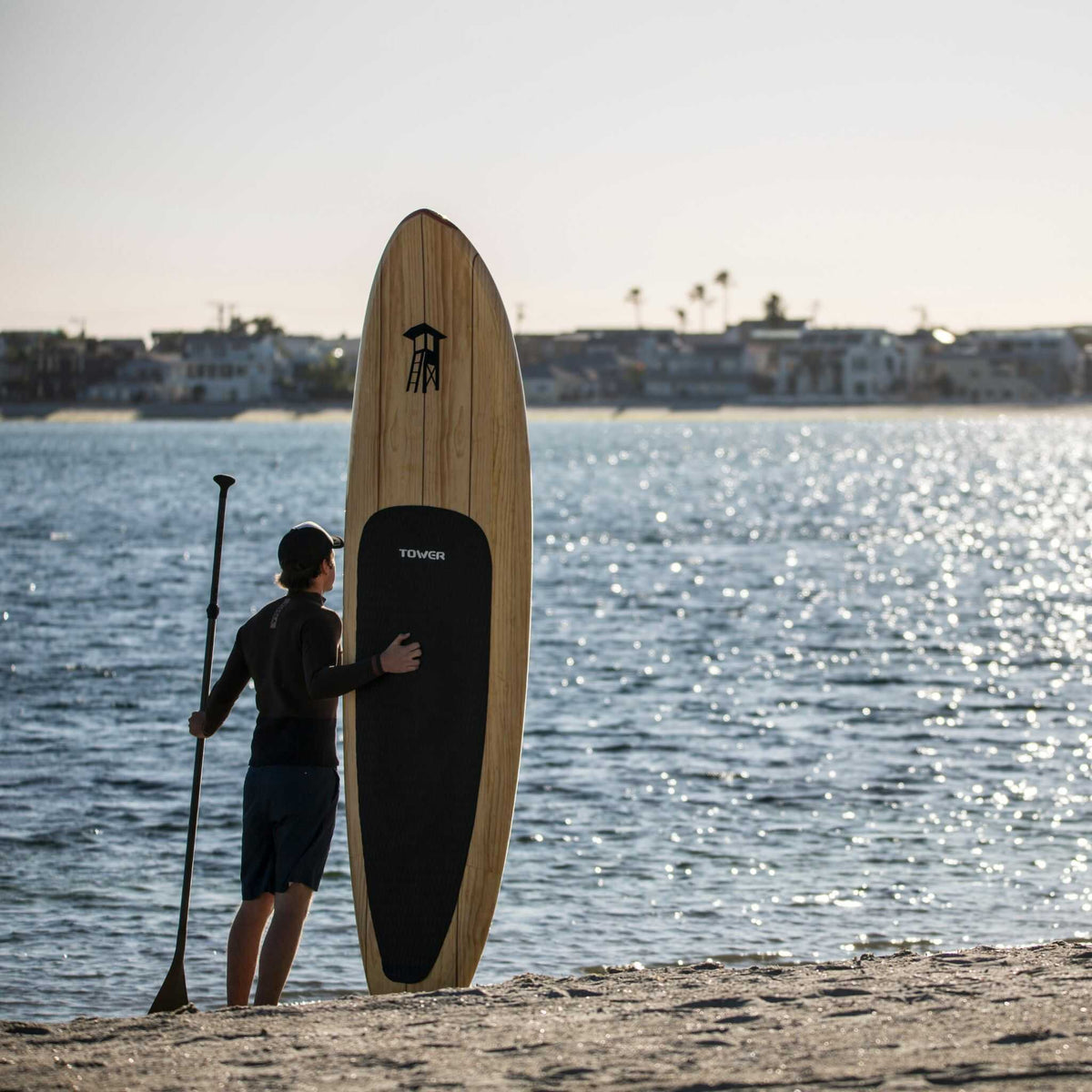 Bar Top Wood Paddle Board